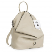 Rucsac dama din piele naturala DiAmanti Zanella Beige